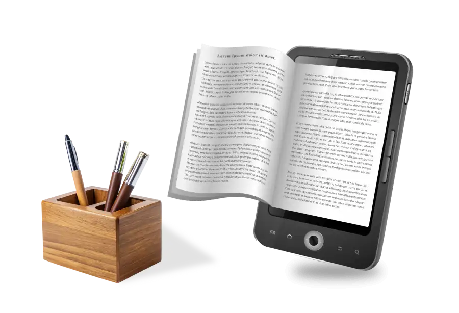 Premium hardcover book design and layout visualization by Ebook Fusion NY