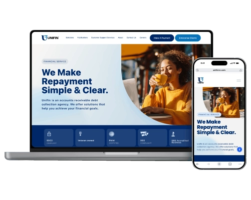 Professional UI/UX Website Redesign and Development Mockup
