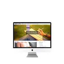 Author website design services and portfolio development